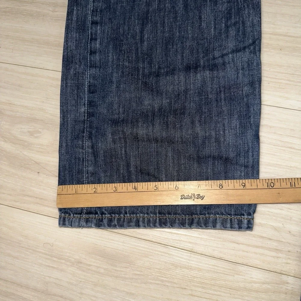 Levi's 569 Jeans Men's 38x31 Blue Loose Straight Fit Baggy Wide‎ Leg Dark Denim